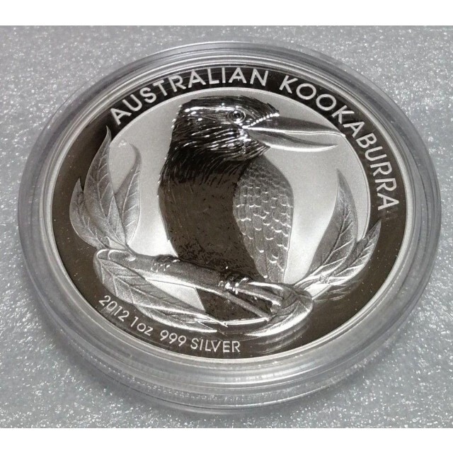 オーストラリア 2012 カワセミ 銀貨 BU 完全未使用品