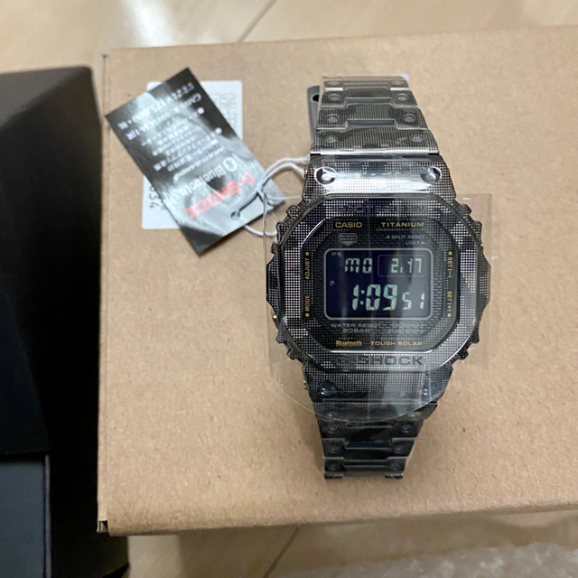 とっておきし新春福袋 - G-SHOCK 【新品 カモ柄 チタン GMW-B5000TCM