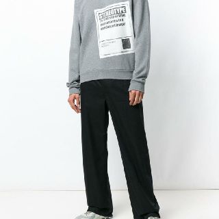 マルタンマルジェラ(Maison Martin Margiela)のMaison Margiela 18aw ステレオタイプ スウェット 新品未使用(スウェット)