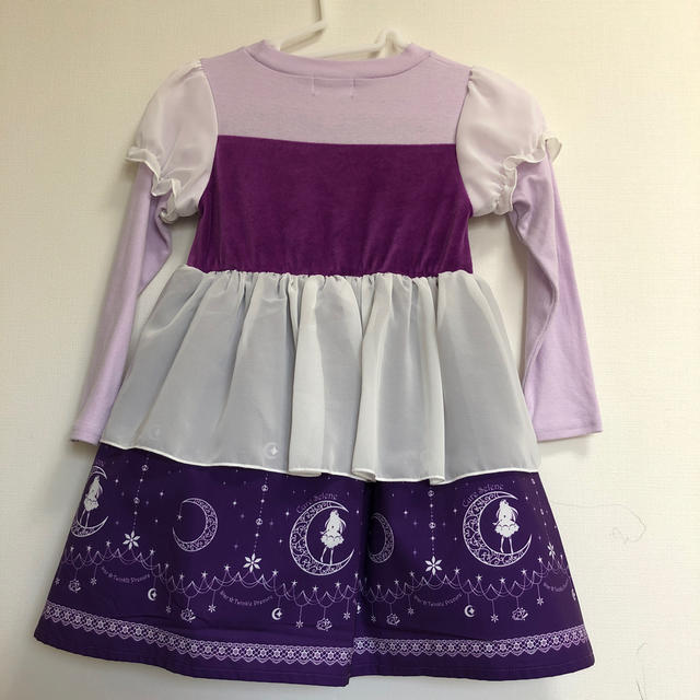 BANDAI(バンダイ)のプリキュアワンピース120cm ハロウィンに！ キッズ/ベビー/マタニティのキッズ服女の子用(90cm~)(ワンピース)の商品写真