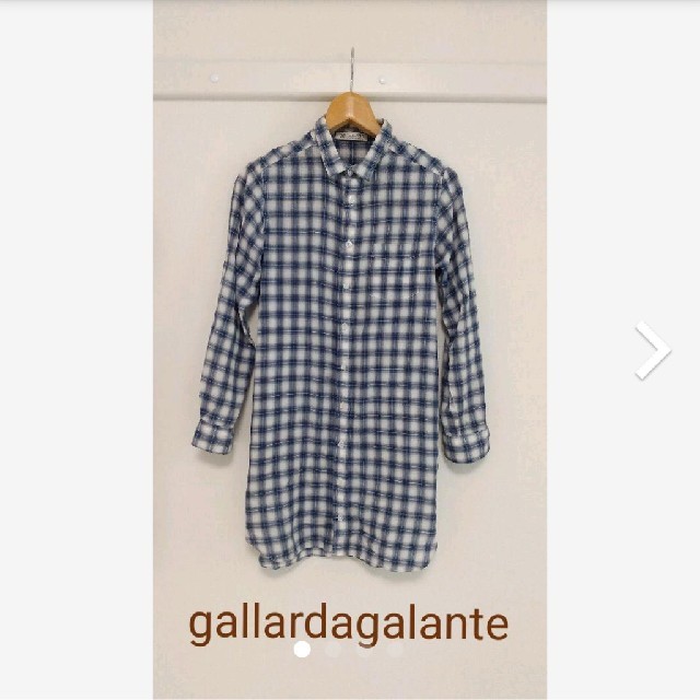 GALLARDA GALANTE(ガリャルダガランテ)のgallardagalante チェック柄シャツ レディースのトップス(シャツ/ブラウス(長袖/七分))の商品写真