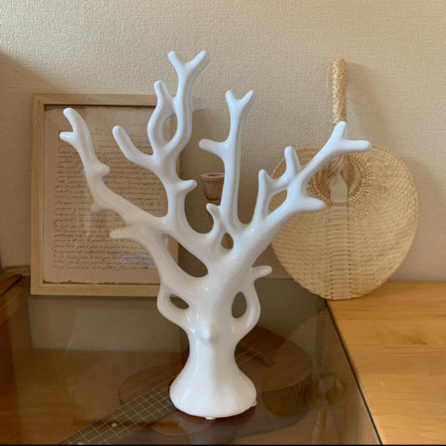 ZARA HOME - コーラル 珊瑚 サンゴ アクセサリースタンドの通販 ZARA HOME - コーラル 珊瑚 サンゴ アクセサリースタンドの通販