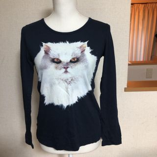 ヴィヴィアンウエストウッド(Vivienne Westwood)のヴィヴィアン  ウエストウッド  ネコプリント　カットソー(カットソー(長袖/七分))