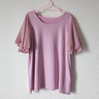 オシャレウォーカー nOrフレアスリーブデザイン Tシャツ(Tシャツ(半袖/袖なし))