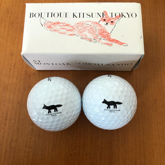MAISON KITSUNE' - BOUTIQUE KITSUNE TOKYO ゴルフボール Maisonキツネの通販 by
