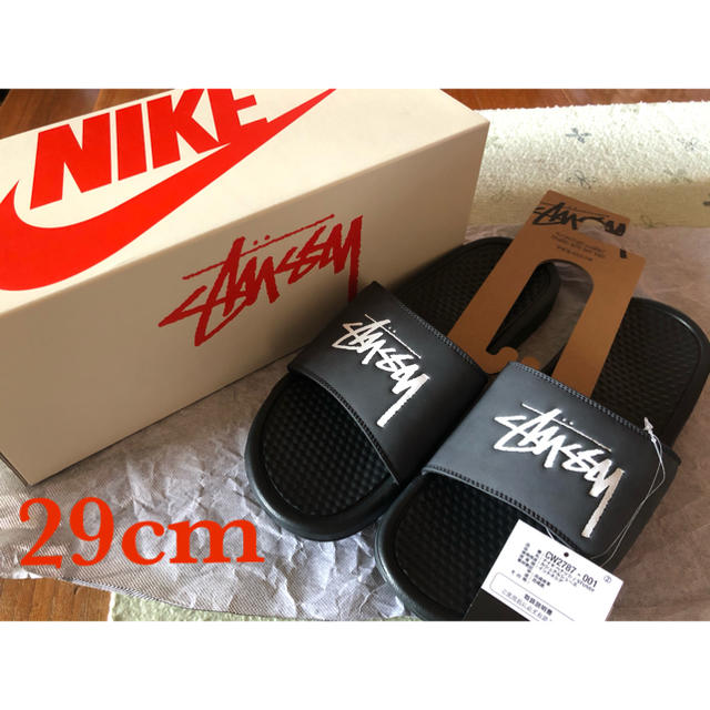 NIKE(ナイキ)のNike BENASSI / STUSSY ベナッシ ストューシー メンズの靴/シューズ(サンダル)の商品写真