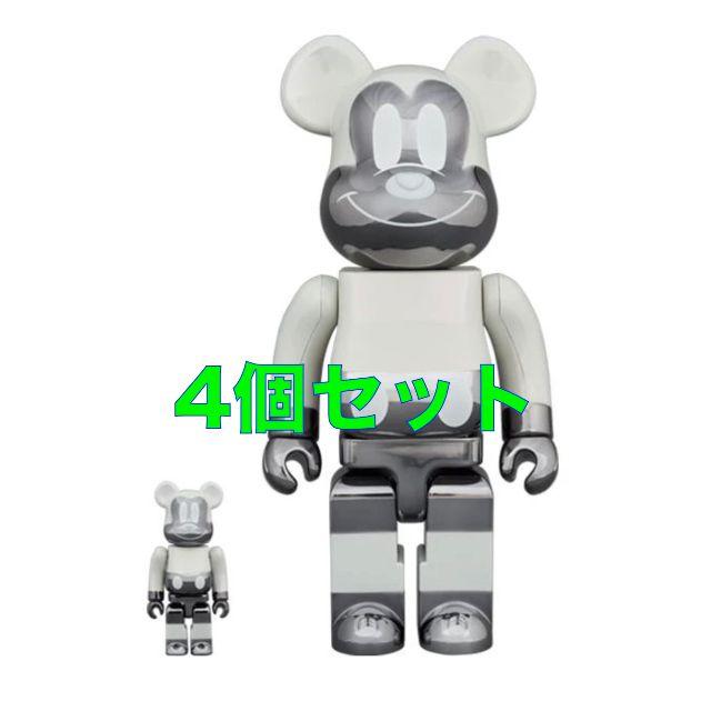 MEDICOM TOY(メディコムトイ)のBE@RBRICK fragmentdesign MICKEY ４個セット エンタメ/ホビーのフィギュア(その他)の商品写真