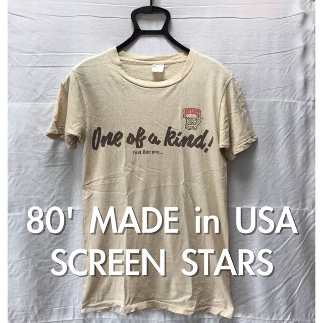80' USA製 SCREEN STARS ROOT BEER ビンテージ