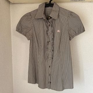 バーバリーブルーレーベル(BURBERRY BLUE LABEL)のBURBERRY バーバリーブルーレーベル シャツ(シャツ/ブラウス(半袖/袖なし))