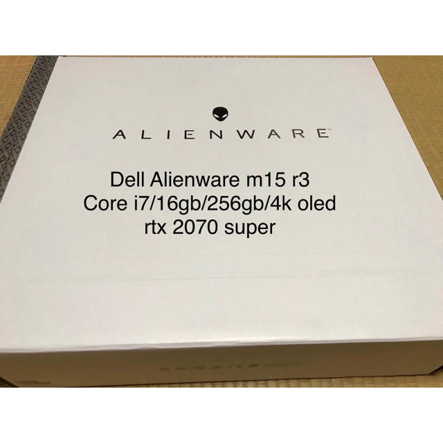 DELL - Alienware m15 r3 core i7/16g/256g/4k