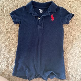 ラルフローレン(Ralph Lauren)のラルフローレン　紺　ロンパース　6month(ロンパース)