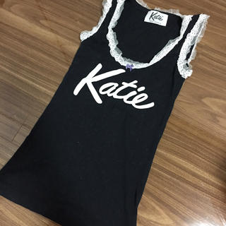ケイティー(Katie)のKatie♡レースタンクトップ(Tシャツ(半袖/袖なし))
