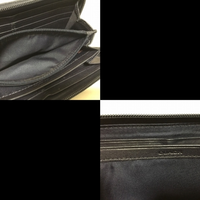 COACH(コーチ)のコーチ 長財布 - F74636 ブルー×黒 レザー レディースのファッション小物(財布)の商品写真