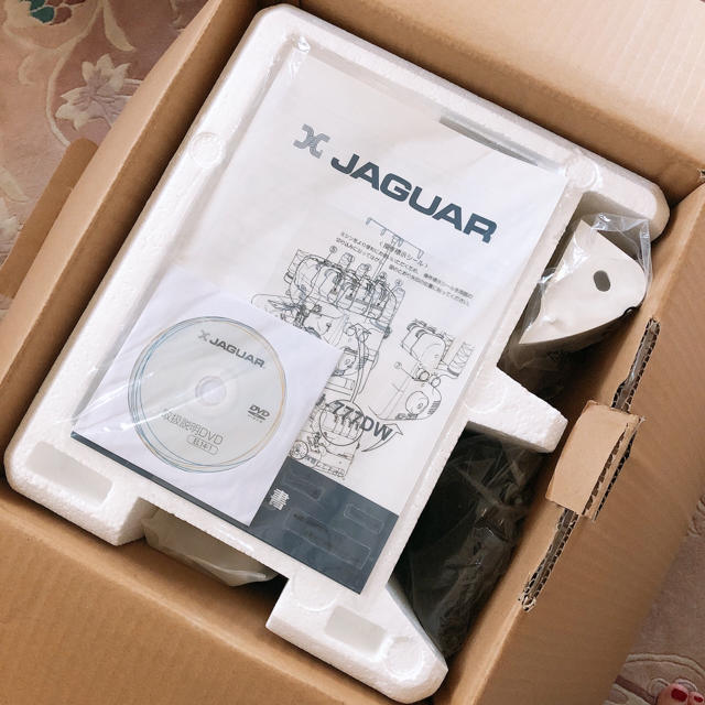 Jaguar(ジャガー)のJAGUAR ジャガー ロックミシン FJ-777DW ＜未使用＞ スマホ/家電/カメラの生活家電(その他)の商品写真