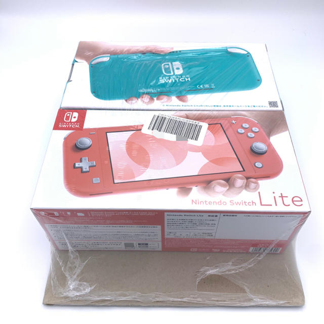 Nintendo Switch - 【即日発送】ニンテンドー　スイッチ　ライト　コーラル　ターコイズ　2点セット