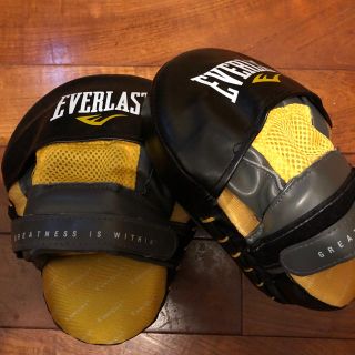 エバーラスト(EVERLAST)の【メイ様専用】エバーラスト　パンチングミット　ボクシングミット(ボクシング)