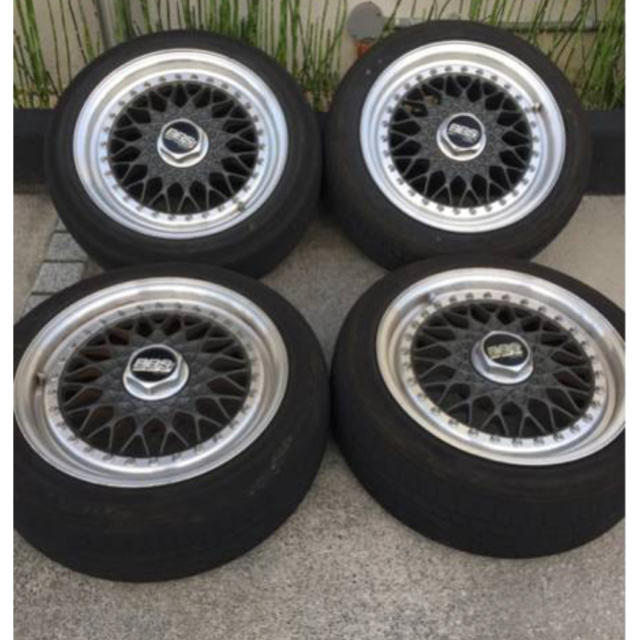 BBS 6.5j ピッチ100 RS031 4本セット ガンメタ