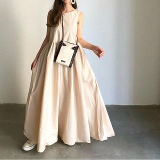 ザラ(ZARA)のmiteオリジナルフレアドレス 2way flare dressロングワンピース(ロングワンピース/マキシワンピース)