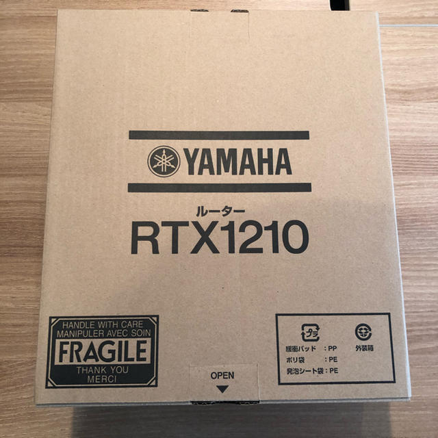 PC/タブレット激安！ヤマハ ルーター RTX1210 新品未開封