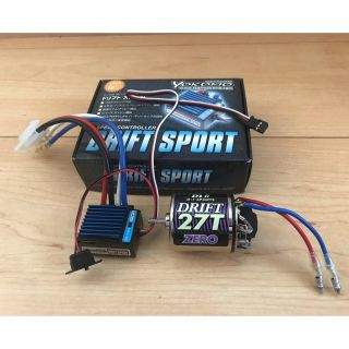 【美品！】ヨコモ DRIFT SPORT アンプ ＆ 27T ZEROモーター！(ホビーラジコン)