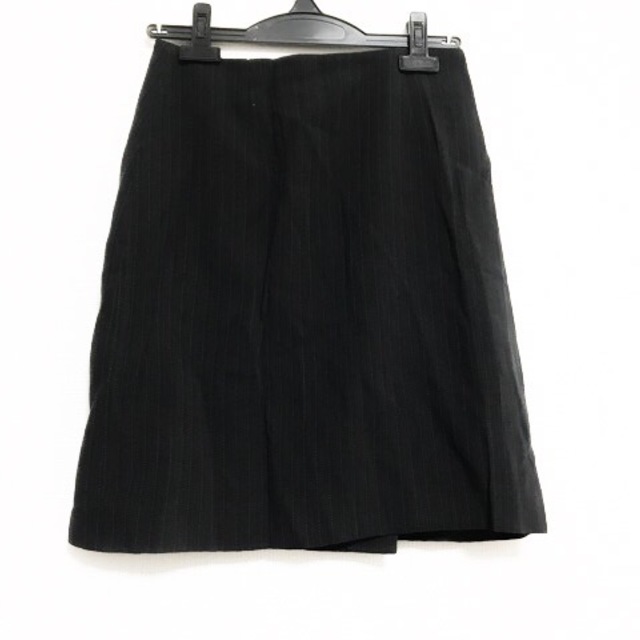 EPOCA(エポカ)のエポカ 巻きスカート サイズ40 M美品  黒 レディースのスカート(その他)の商品写真