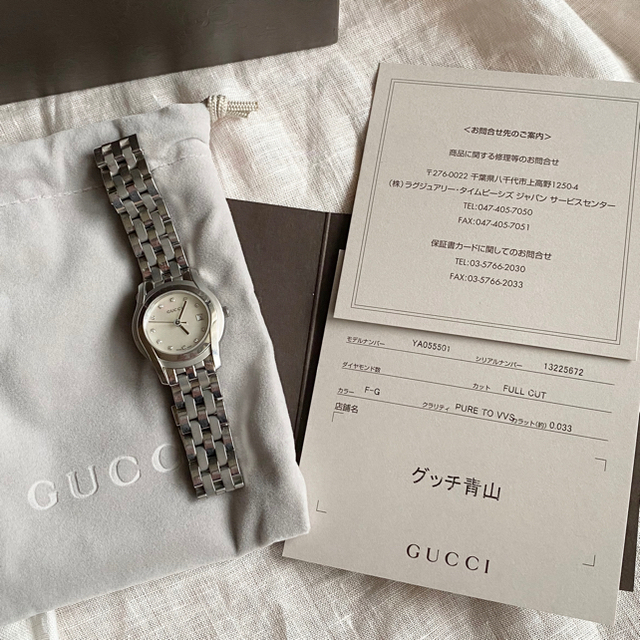 Gucci(グッチ)のGUCCI タイムレス 12Pダイヤモンド 腕時計 メンズの時計(腕時計(アナログ))の商品写真