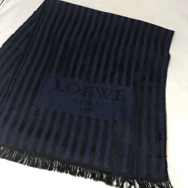 LOEWE(ロエベ)の【美品】LOEWE ロエベ ストール マフラー メンズのファッション小物(マフラー)の商品写真