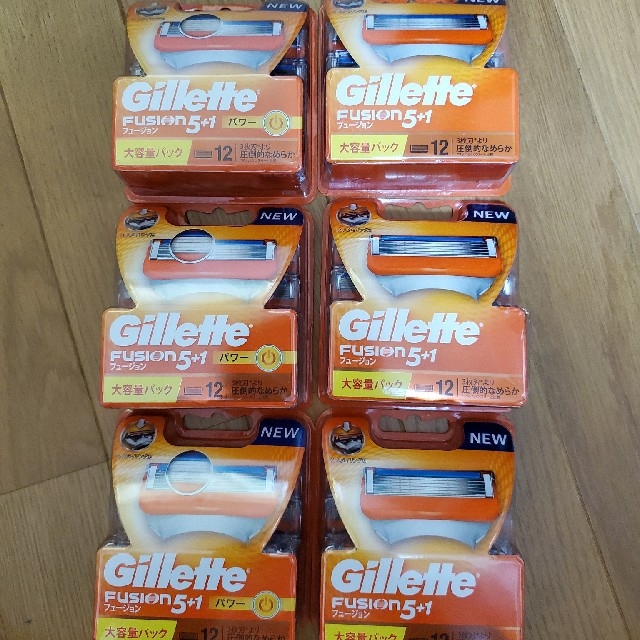 Gillette Fusion5+1  新品