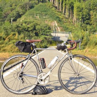 ブルネロクチネリ(BRUNELLO CUCINELLI)のcinelli super corsa フレーム　シルバー(自転車本体)