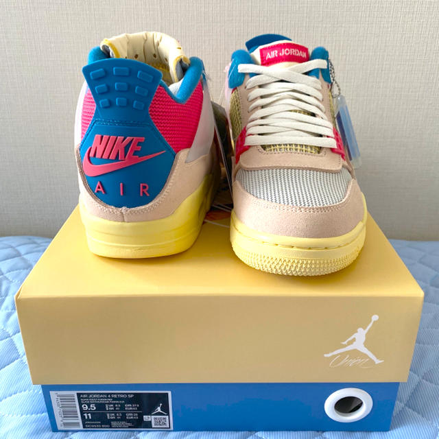 最安値 27.5 UNION AIR JORDAN 4 GUAVA ジョーダン