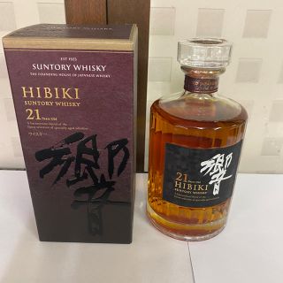 【新品・未開栓】響21年　700ml カートン付き