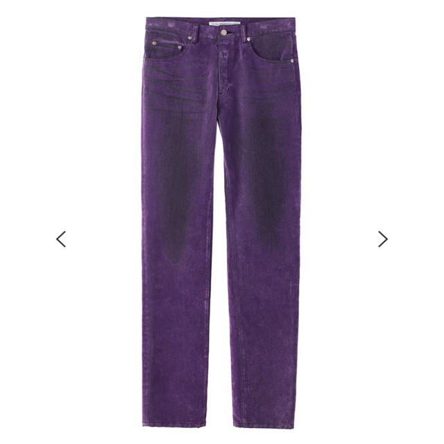 JOHN LAWRENCE SULLIVAN(ジョンローレンスサリバン)の紫パンツ メンズのパンツ(デニム/ジーンズ)の商品写真