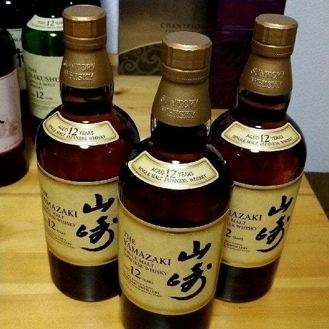 山崎12年(700ml)3本