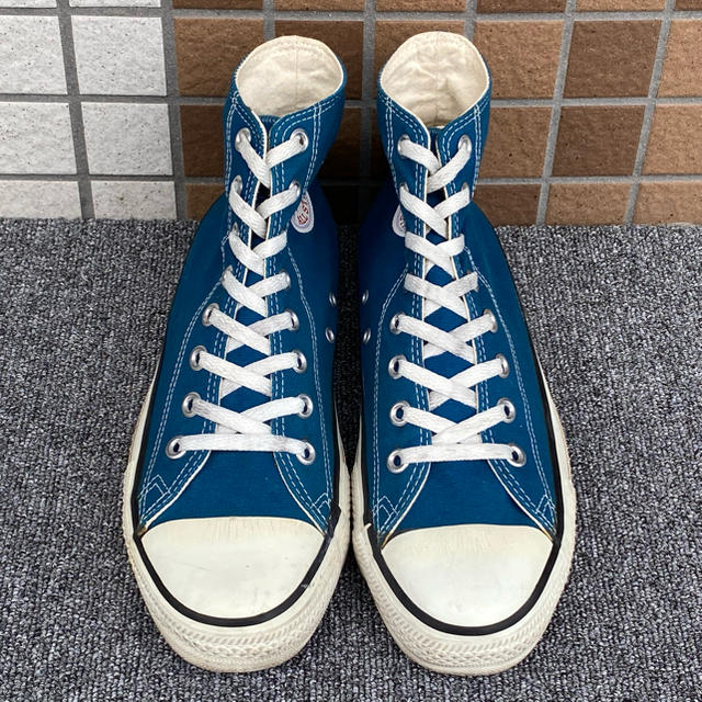 CONVERSE(コンバース)のビンテージコンバース USA製オールスターハイカット9.5/28cm メンズの靴/シューズ(スニーカー)の商品写真