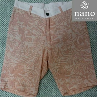 ナノユニバース ピンク ショートパンツ(メンズ)の通販 14点 | nano 