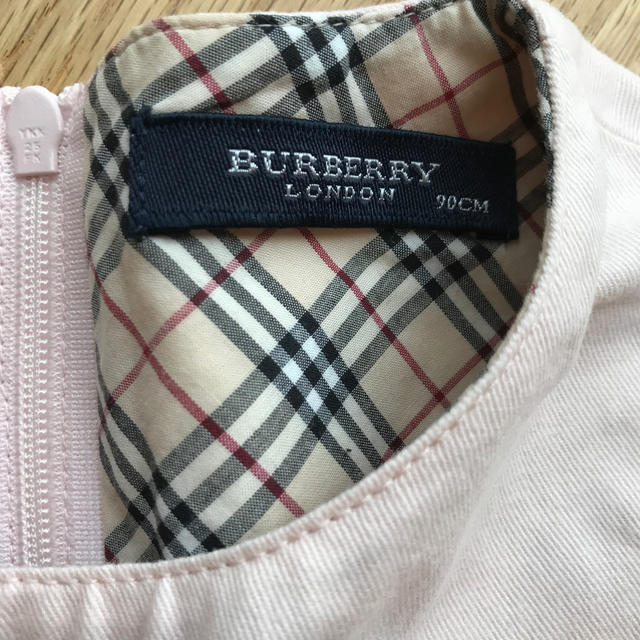 BURBERRY(バーバリー)のバーバリー  ワンピース　90 キッズ/ベビー/マタニティのキッズ服女の子用(90cm~)(ワンピース)の商品写真