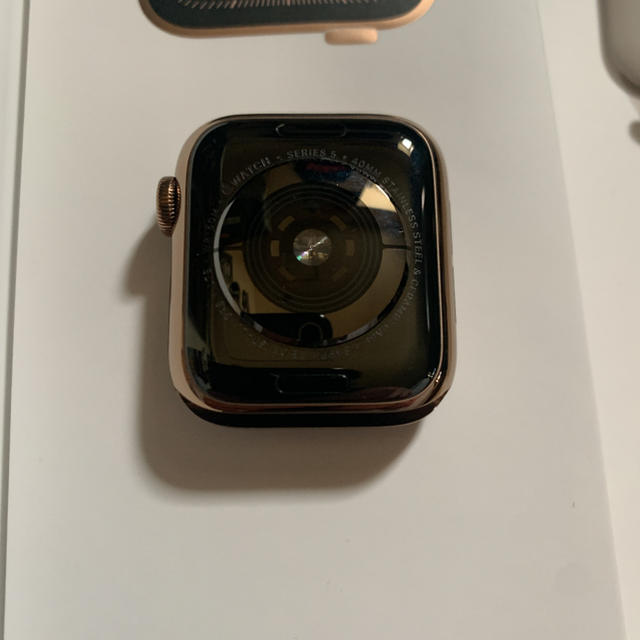 Apple Watch(アップルウォッチ)のApple Watch series5 ステンレス　40mm メンズの時計(腕時計(デジタル))の商品写真