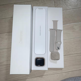 アップルウォッチ(Apple Watch)のApple Watch series5 ステンレス　40mm(腕時計(デジタル))