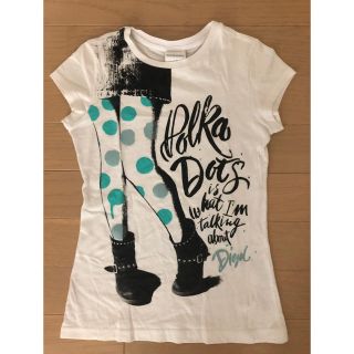 ディーゼル(DIESEL)の美品 DIESEL ディーゼル Tシャツ  S 120(Tシャツ/カットソー)