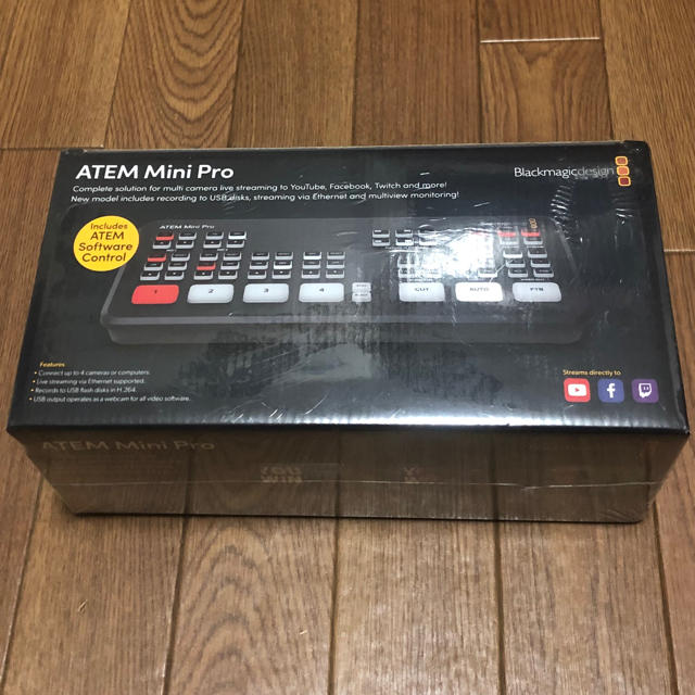 新品未開封 Blackmagic Design ATEM Mini Pro