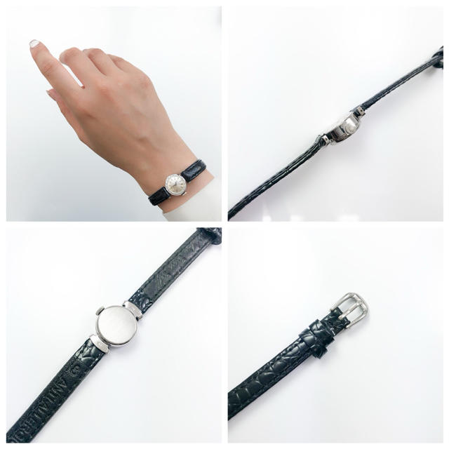 ROLEX(ロレックス)の【OH済】 ロレックス プレシジョン カットガラス K18 レディース 腕時計 レディースのファッション小物(腕時計)の商品写真