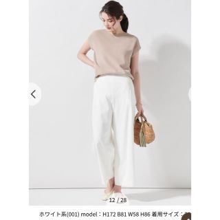 ニジュウサンク(23区)の23区　ドライコットンツイルワイドパンツ(その他)