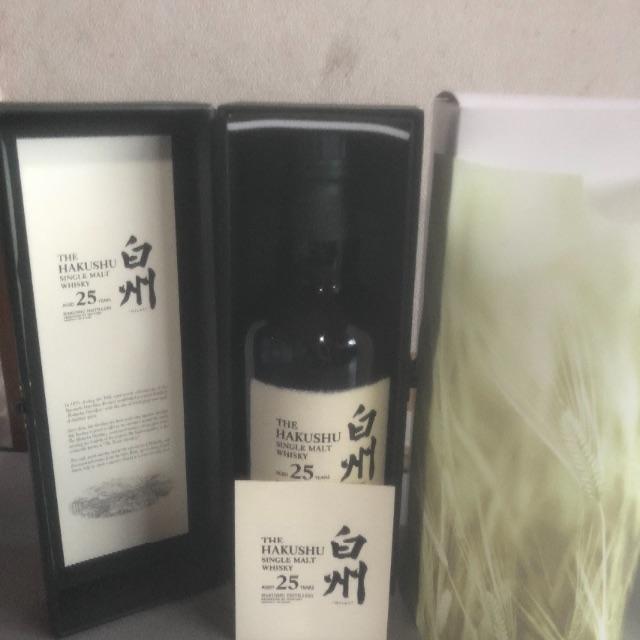 食品/飲料/酒サントリー白州25年 1本