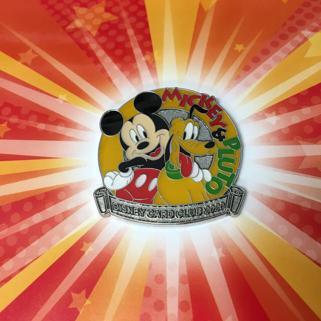 Disney(ディズニー)のミッキーとプルートのピンバッジ 2020 エンタメ/ホビーのアニメグッズ(バッジ/ピンバッジ)の商品写真