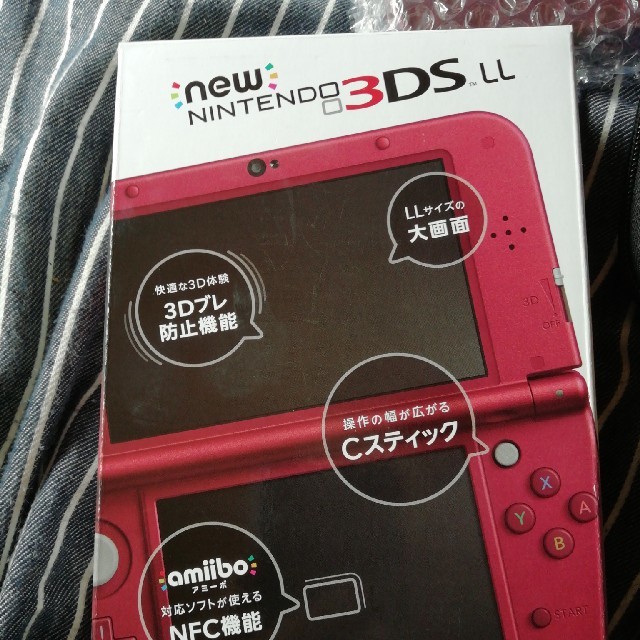 Nintendo 3DS NEW ニンテンドー 本体 LL メタリックレッドエンタメホビー