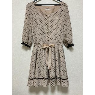 ウィルセレクション(WILLSELECTION)のWILLSELECTION ウィルセレクション 水玉 ワンピース(ひざ丈ワンピース)