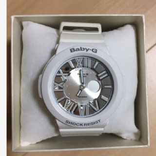 ベビージー(Baby-G)のbabyG ベビージー G-SHOCK 腕時計 白 シルバー CASIO(腕時計)