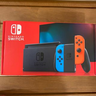 ニンテンドースイッチ(Nintendo Switch)のNintendo Switch JOY-CON(L) ネオンブルー/(R) ネオ(家庭用ゲーム機本体)