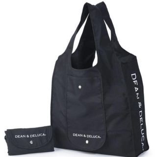 ディーンアンドデルーカ(DEAN & DELUCA)のDEAN & DELUCA ショッピングバッグ　ブラック　エコバッグ(エコバッグ)