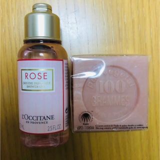 ロクシタン(L'OCCITANE)の《新品、未使用》ロクシタン RSシャワージェル&ボンメールソープWR(ボディソープ/石鹸)